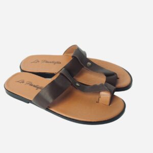 Deluxe Artisan Leather Slides